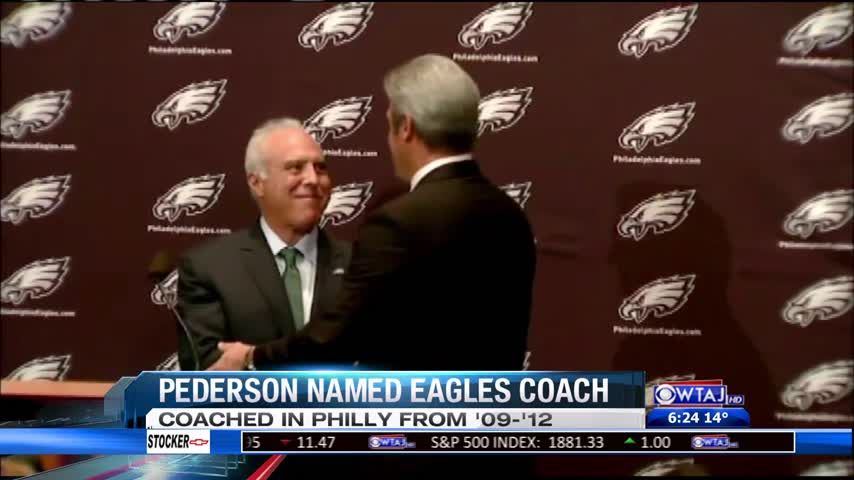 Pederson introduced as Eagles Coach_20160120042608