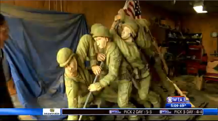 brockport iwo jima wood sculpture 0