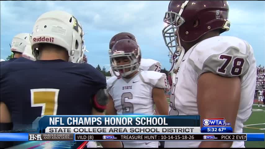 State College High Honored by Broncos_20160917041041