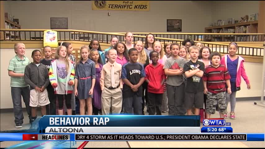 Local principal writes a rap on behavior