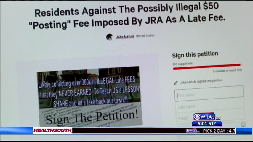 Residents petition over posting fee_19006911-159532