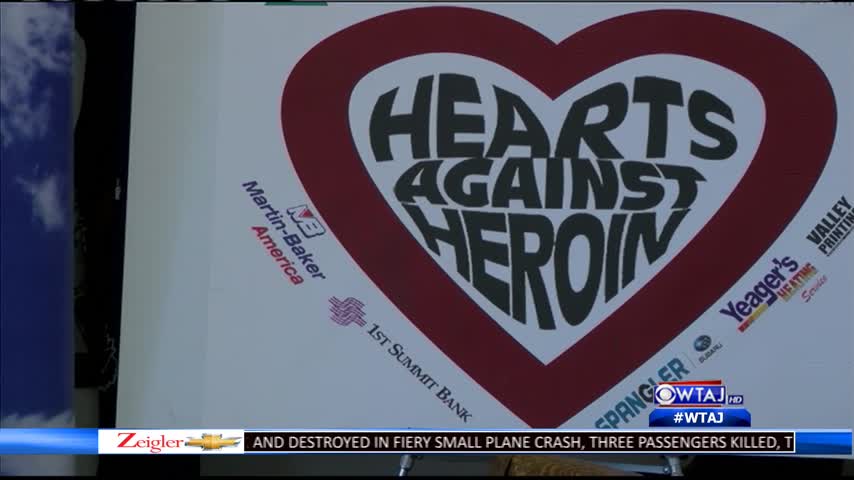 Hearts Against Heroin campaign