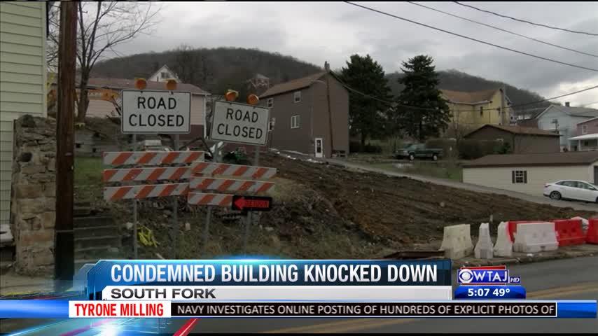 South Fork building demolished