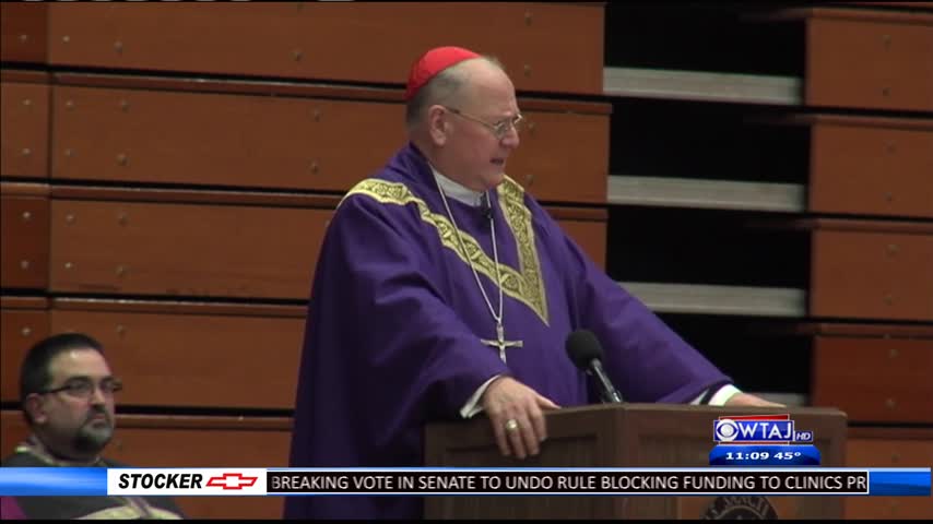 Cardinal Dolan visits St. Francis