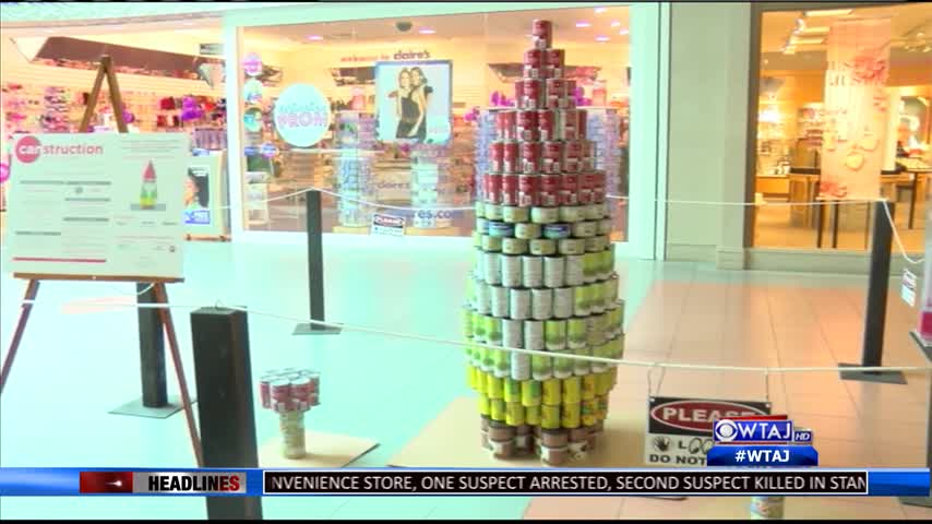 Canstruction: Art with a cause