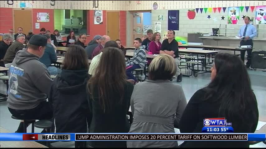 Johnstown Middle School redesign meeting