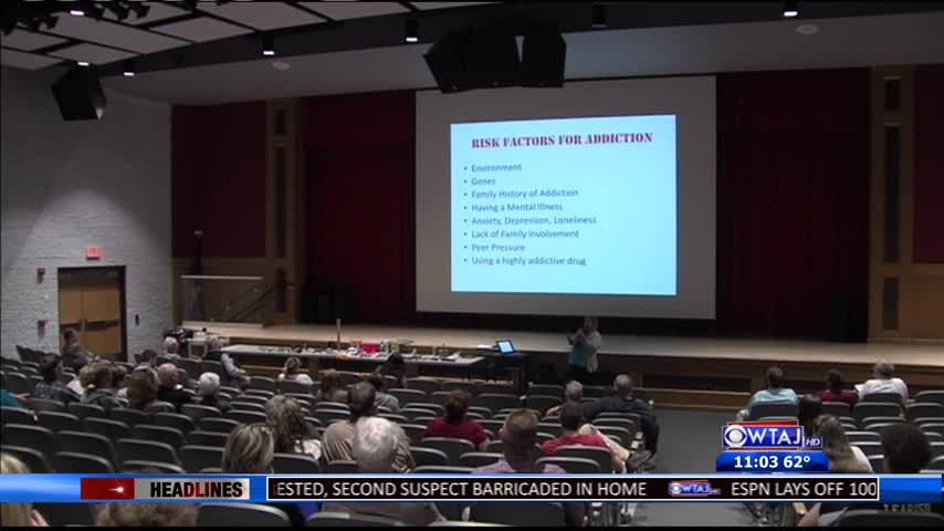 Clearfield Area School Board hosts drug forum.