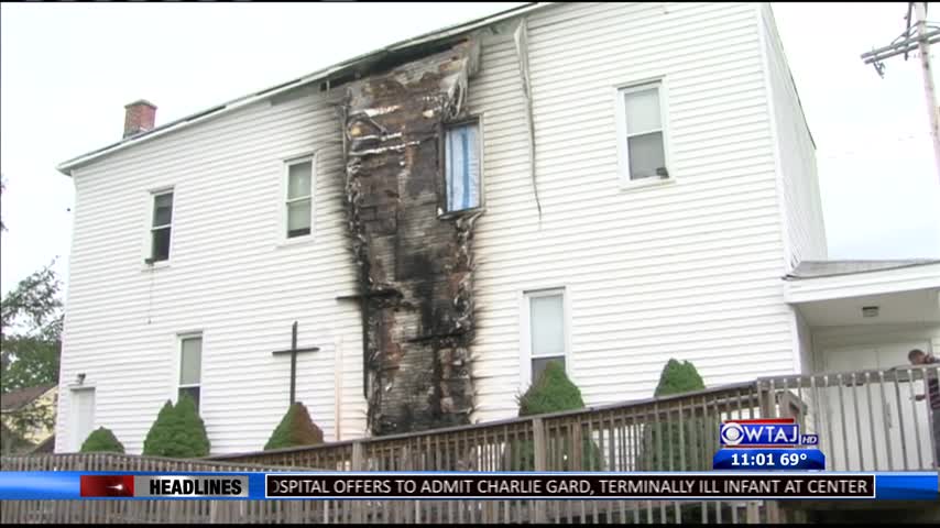 Pastor reflects on church fire