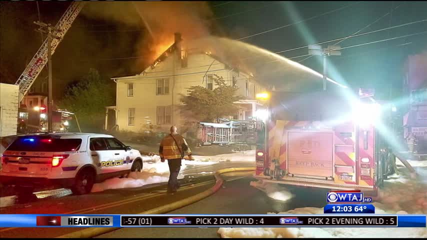 Johnstown fire ruled arson