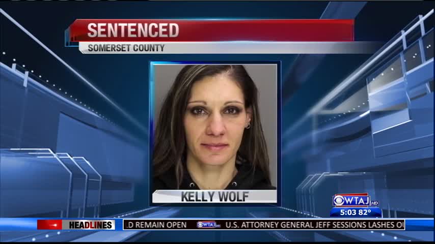 Kelly Wolf sentenced to prison