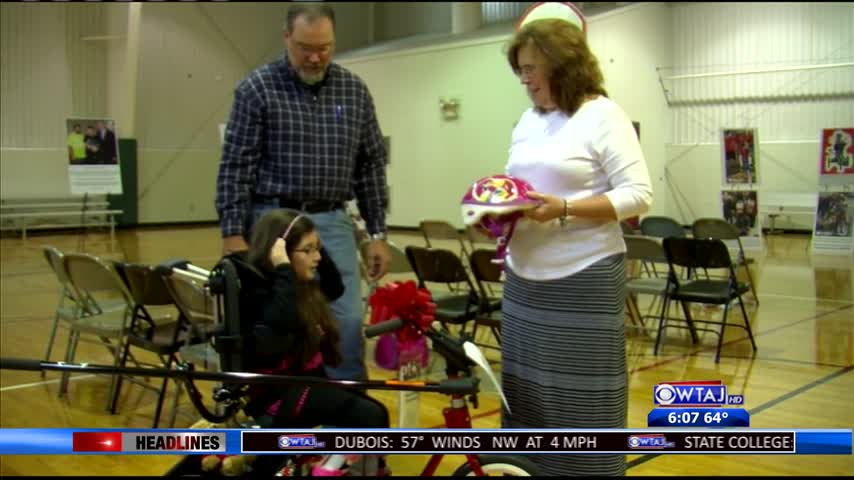 Equipment helps children with disabilities