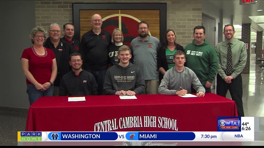 Central Cambria Trio Off To College_60623681