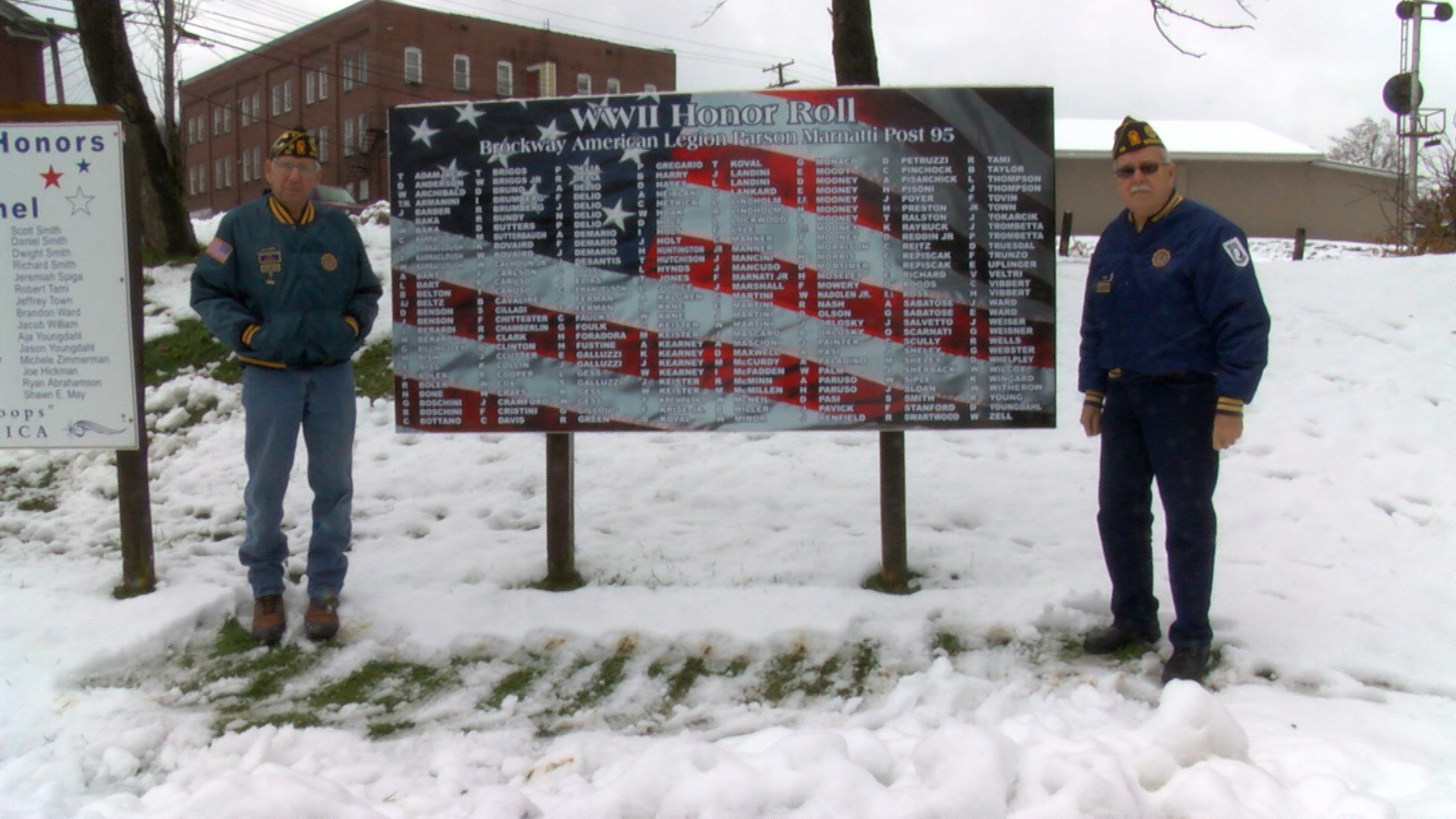 WWII Veterans Sign