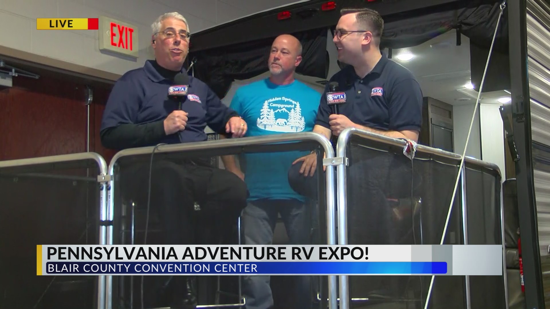 Live at PA Adventure RV Expo at 6