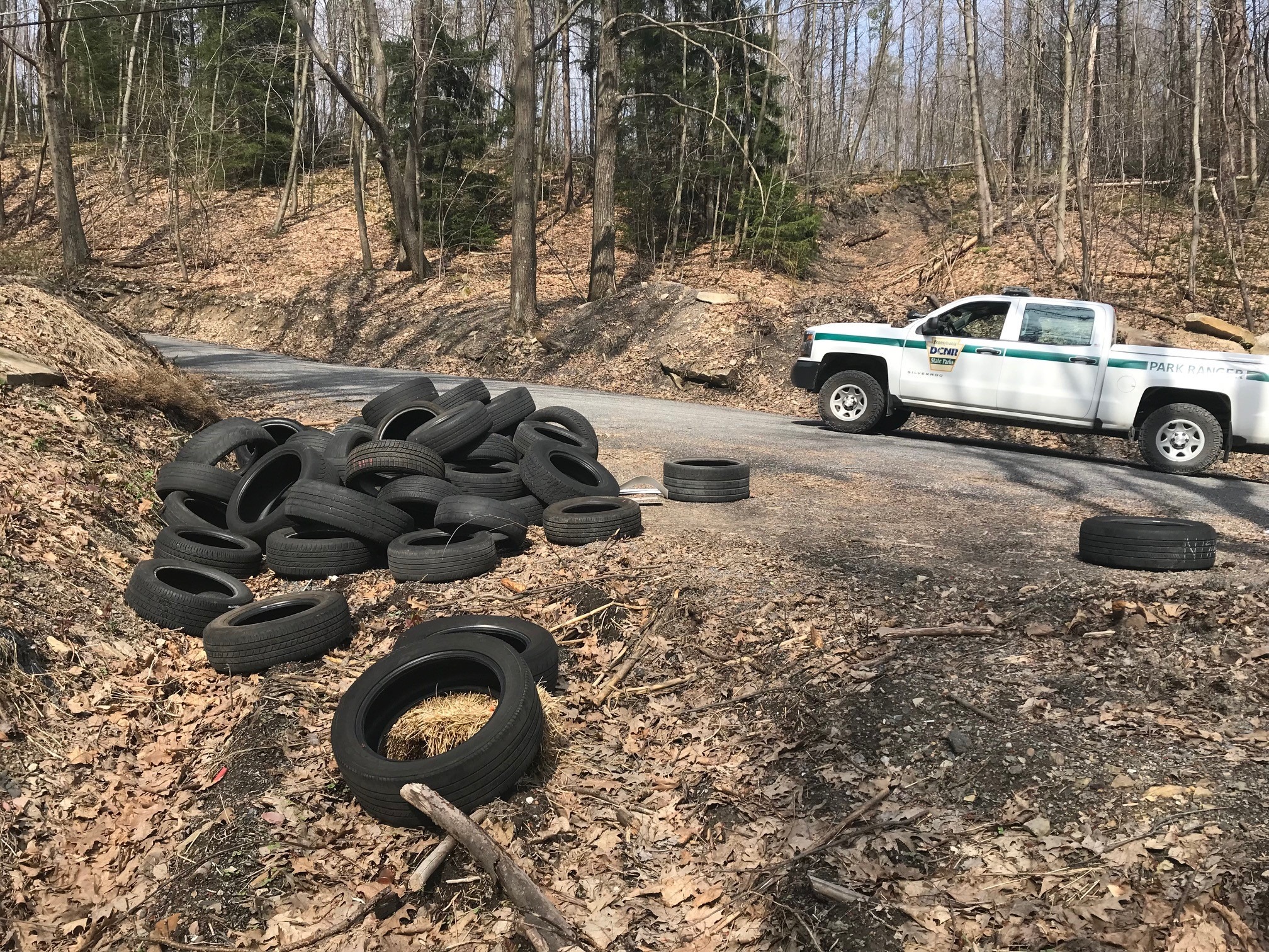 tire dump